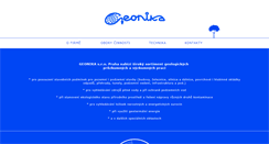 Desktop Screenshot of geonika.com